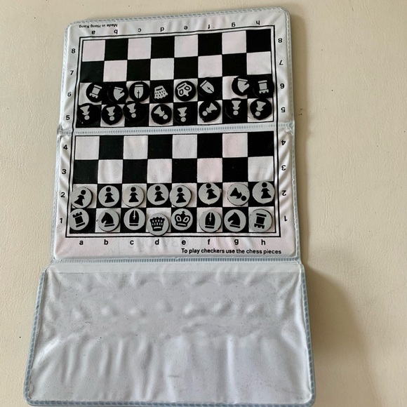 Other - Vintage packable chess board